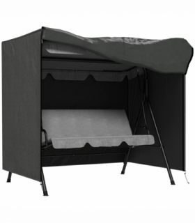 Outsunny Garden Furniture Protector Patio Swing Chair Cover Large Outdoor Grey