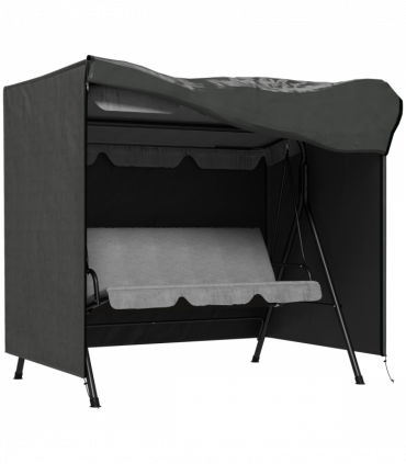 Outsunny Garden Furniture Protector Patio Swing Chair Cover Large Outdoor Grey