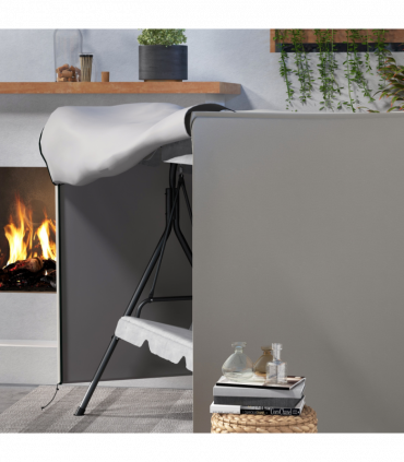 Outsunny Garden Furniture Protector Patio Swing Chair Cover Light Grey