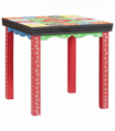 vidaXL Nesting Table Brown 50 x 50 x 50 cm Solid Mango wood
