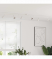 vidaXL Ceiling Spotlight White 176.5 x 13.5 x 12.5 cm Steel