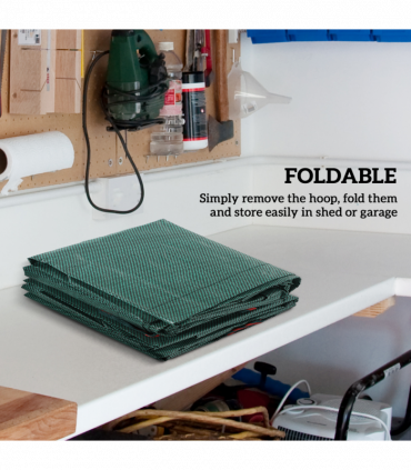 Outsunny Garden Waste Bags, 272L x 3 Heavy Duty Garden Sacks, Green