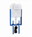 vidaXL Mounting Frame White Steel