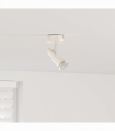 vidaXL Ceiling Spotlight Brushed Nickel 8 x 8 x 10.5 cm Steel