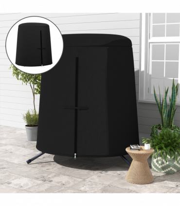 Outsunny Hanging Egg Chair Cover Garden Swing Chair Cover Waterproof, 196x230cm