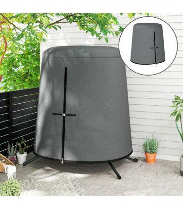 Outsunny Hanging Egg Chair Cover Swing Chair Cover Waterproof, 196 x 230 cm