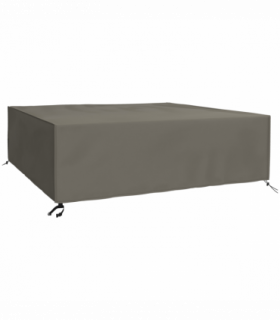 Outsunny Large Garden Set Square Cover Outdoor Furniture Waterproof Resist Fade