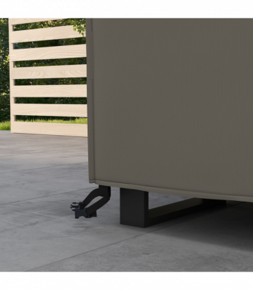 Outsunny Large Garden Set Square Cover Outdoor Furniture Waterproof Resist Fade