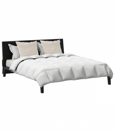 Winter Duvet Set 3 pcs White 260 x 220 cm Microfiber, Cotton