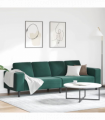 Sofa Set Dark green Velvet