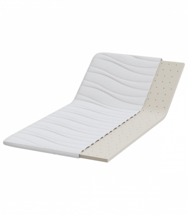 vidaXL Mattress Pads White 90 x 190 cm Non-glue polyester