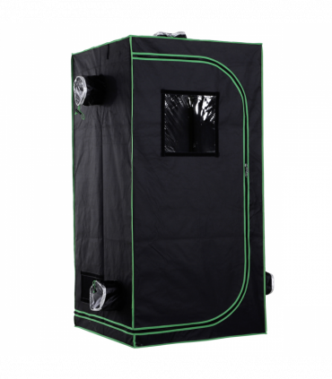 Outsunny Mylar Hydroponic Grow Tent w/ Floor Tray for Indoor Plant 80x80x160cm