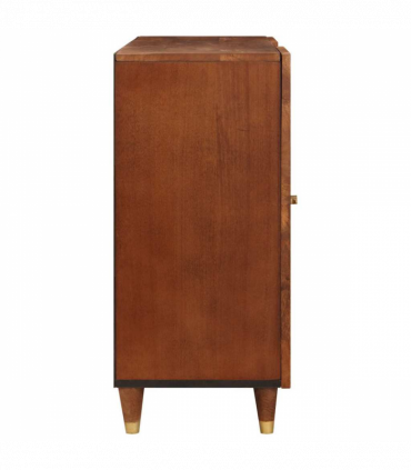 vidaXL Media Storage Cabinets & Racks Brown 90 x 33.5 x 75 cm