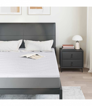 vidaXL Mattress Pads White 160 x 200 cm Non-glue polyester