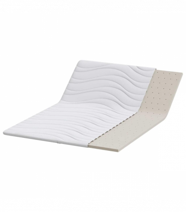 vidaXL Mattress Pads White 160 x 200 cm Non-glue polyester