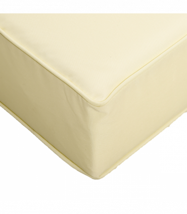 Outsunny Outdoor Seat and Back Cushion Set, Deep Seating Chair Cushion, Beige