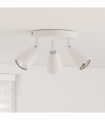 vidaXL Ceiling Spotlight White 19 x 19 x 14.5 cm Steel