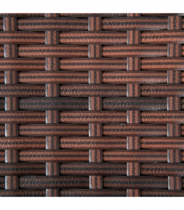 Outsunny PE Rattan Outdoor Coffee Table, Easy Match Rattan Side Table, Brown