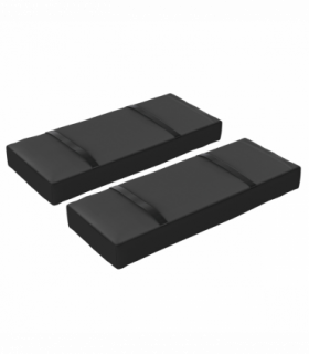 Outsunny Parasol Weights Set of 2, Parasol Base Weights Bags, Black