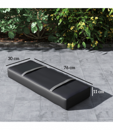 Outsunny Parasol Weights Set of 2, Parasol Base Weights Bags, Black