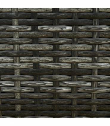 Outsunny Patio Rattan Chaise Lounge Garden Pool Wicker Sun Lounger Adjustable