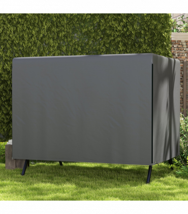 Outsunny Patio Swing Chair Cover Garden Furniture Protector 215x155x150cm Grey