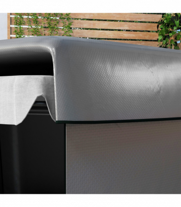 Outsunny Patio Swing Chair Cover Garden Furniture Protector 215x155x150cm Grey