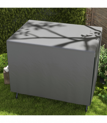 Outsunny Patio Swing Chair Cover Garden Furniture Protector 215x155x150cm Grey