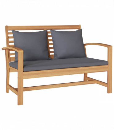 Garden Sofa Set 5 pcs Natural Solid teak wood