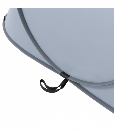 Outsunny Pop up Camping Tent for 2 Man, 2000mm Waterproof with Carry Bag, Grey