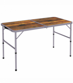 Outsunny Portable Folding Picnic Table Outdoor Lightweight BBQ Party Aluminum