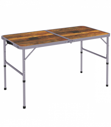 Outsunny Portable Folding Picnic Table Outdoor Lightweight BBQ Party Aluminum