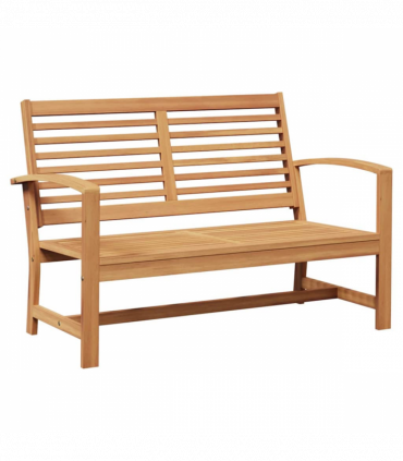 Garden Sofa Set 3 pcs Natural Solid teak wood