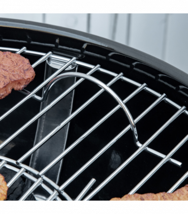 Outsunny Portable Kettle Charcoal Grill BBQ Smoker w/ Cover, Lid, & Thermometer