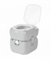 Outsunny Portable Toilet with Detachable Tanks for Camping, Grey