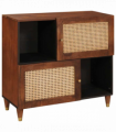 vidaXL Media Storage Cabinets & Racks Brown 80 x 33.5 x 75 cm