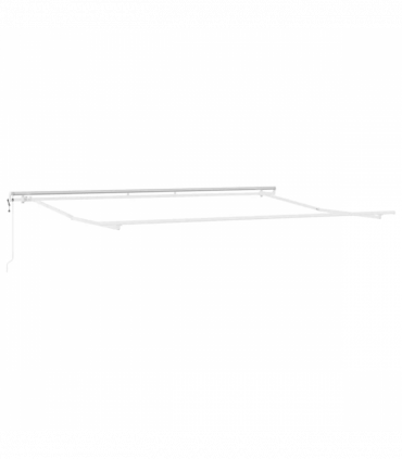 Retractable Awning Retractable Orange and Brown 400 x 300 cm Fabric