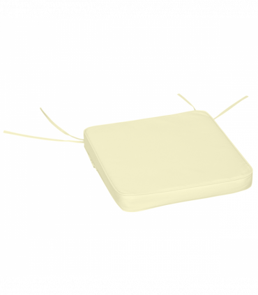 Outsunny Set of 6 Chair Cushion Seat Pads Dining Chair w/ Straps Indoor Outdoor