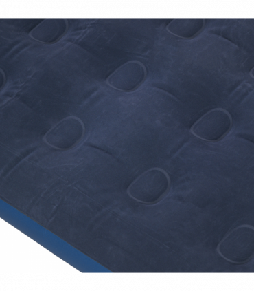 Outsunny Single Air Mattress, Portable Air Bed with Flocked Surface, Blue