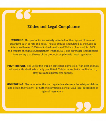 Outsunny Single Door Humane Rat Trap for Small Animals, Dark Green