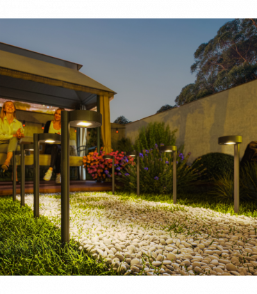 Outsunny Solar Stake Lights 8 Pack, IP44 Pathway Lighting, Auto On/Off LED