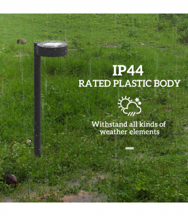 Outsunny Solar Stake Lights 8 Pack, IP44 Pathway Lighting, Auto On/Off LED