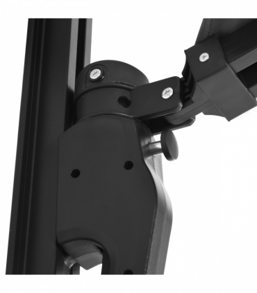 Outsunny Wall-Mounted Parasol Patio Umbrella with Hand to Push System Grey