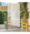 vidaXL Privacy Screen Grey Steel