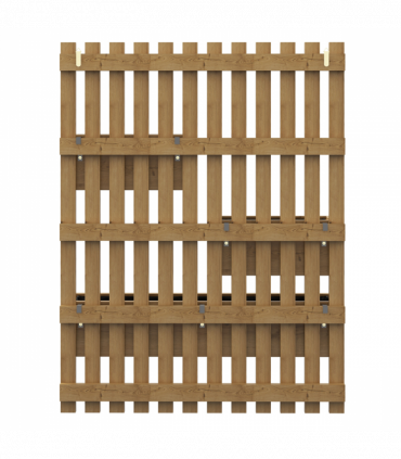 Outsunny Wooden Garden Planters with Trellis Wall-mounted Raised Garden Bed