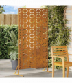 vidaXL Privacy Screen Grey Steel