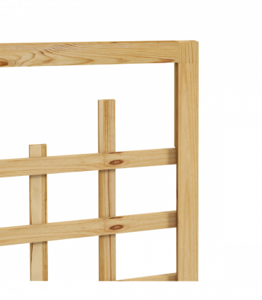 Outsunny Wooden Trellis Planter, Raised Garden Bed with Wheels and Bed Liner