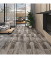 PVC Flooring Planks 5.02 m² 2 mm Self-adhesive Matt Wood Brown