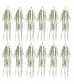 Pack of 12 x 120cm Artificial Hanging Extra Long String of Pearls