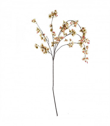 Pack of 6 x 110cm Natural Pink Trailing Cherry Blossom Stem Artificial